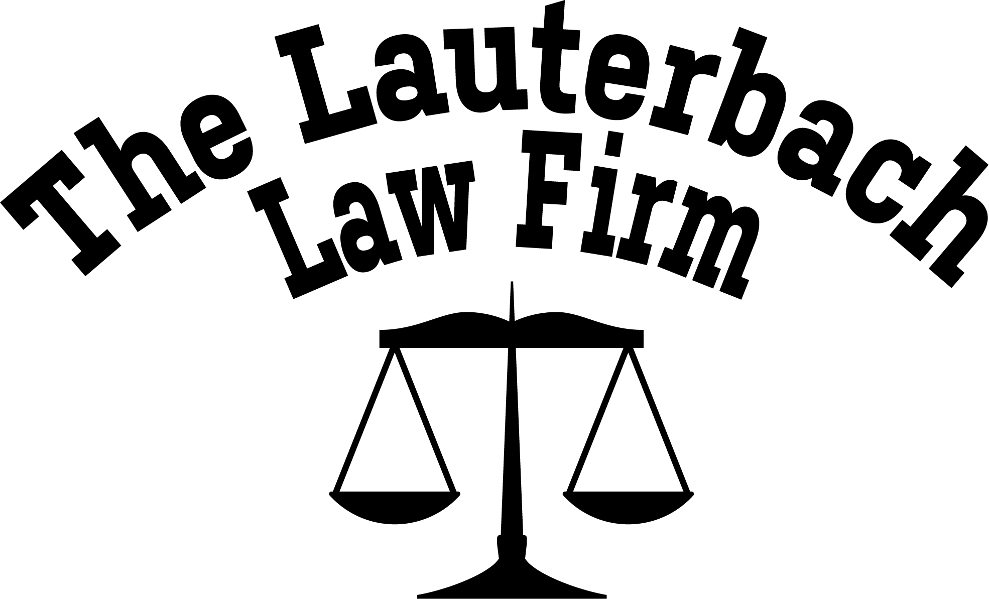 Black and white logo reading 