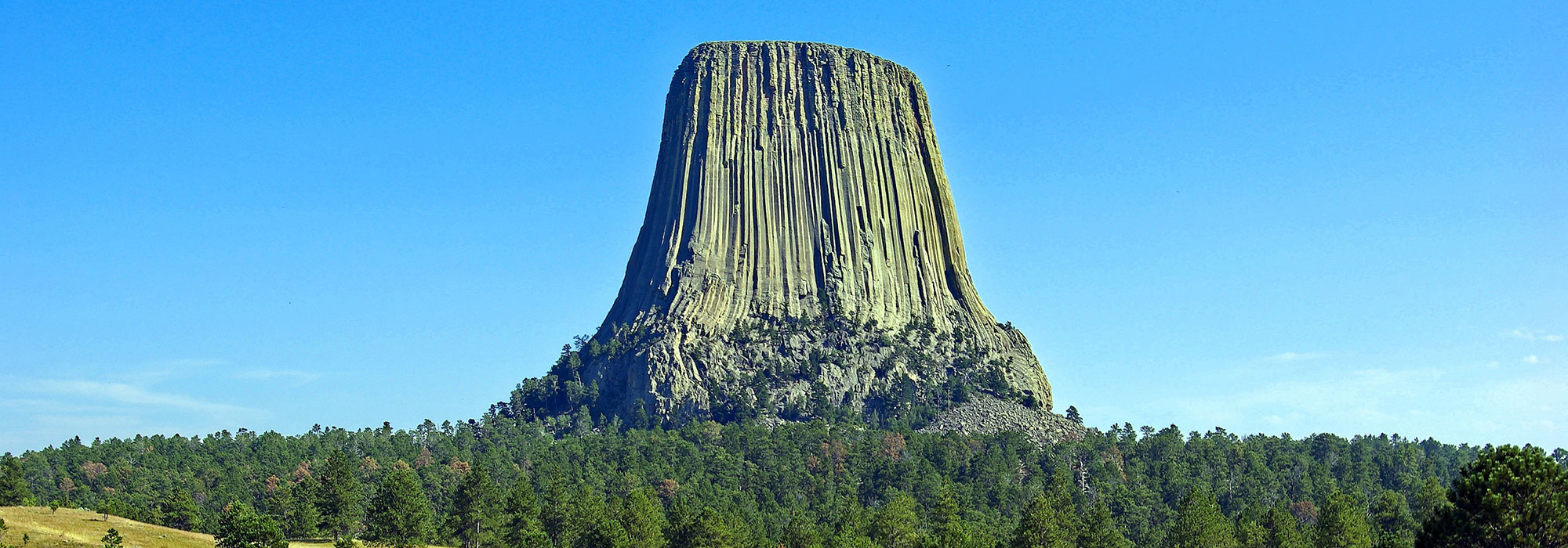 Devils Tower aka Bear Lodge in Crook County Wyoming