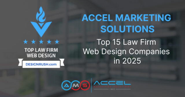 A graphic for Accel Marketing Solutions features the title 